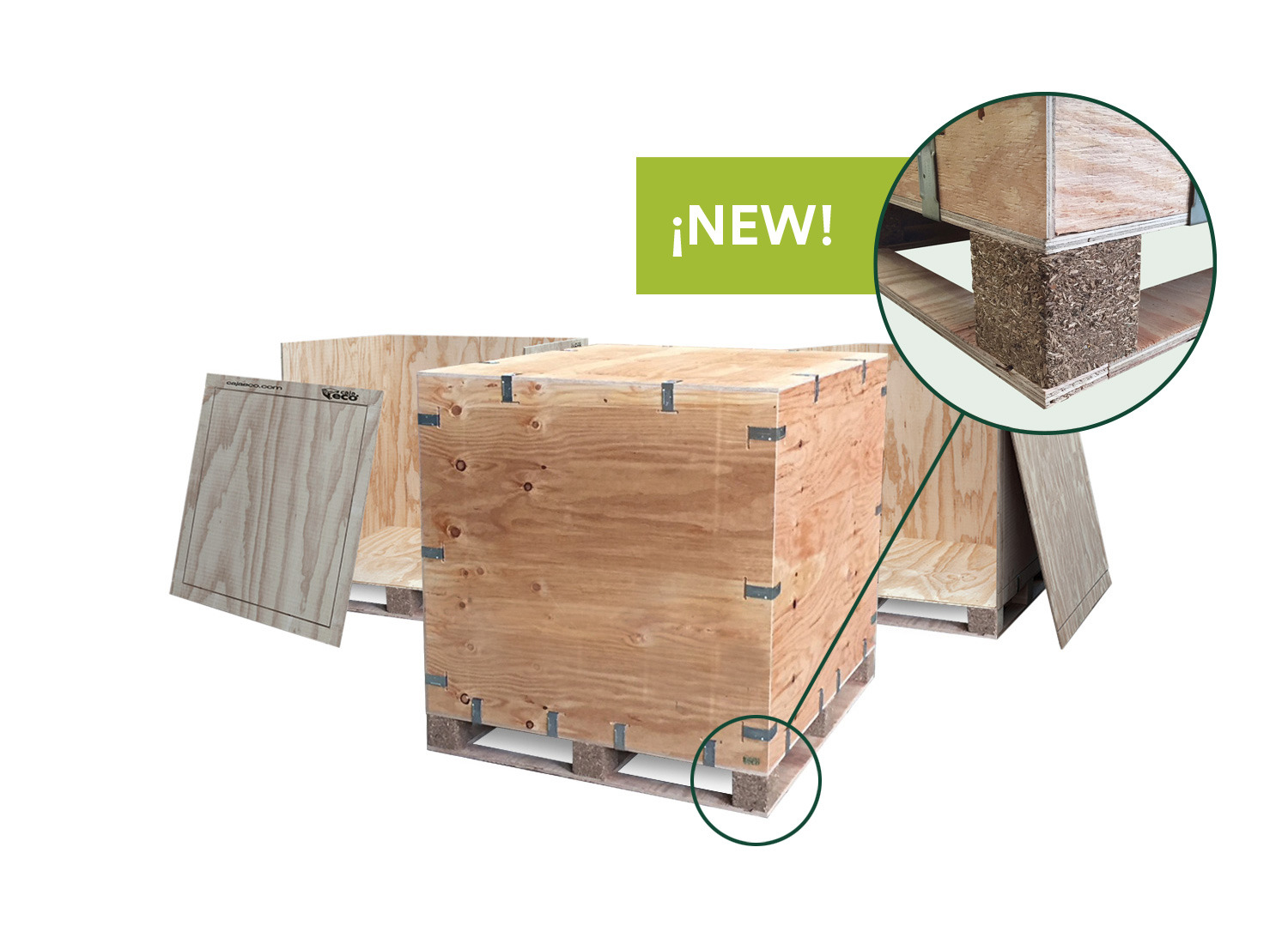 Caja de madera NIMF-15
